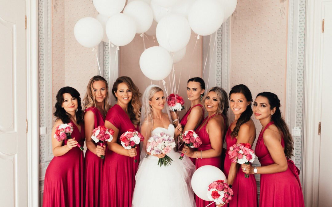 Luxury classic style  wedding in Art Hotel Kaštieľ Tomášov