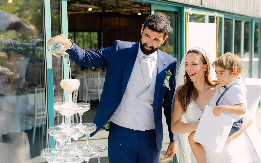 Letná farebná svadba Pod Gaštankou